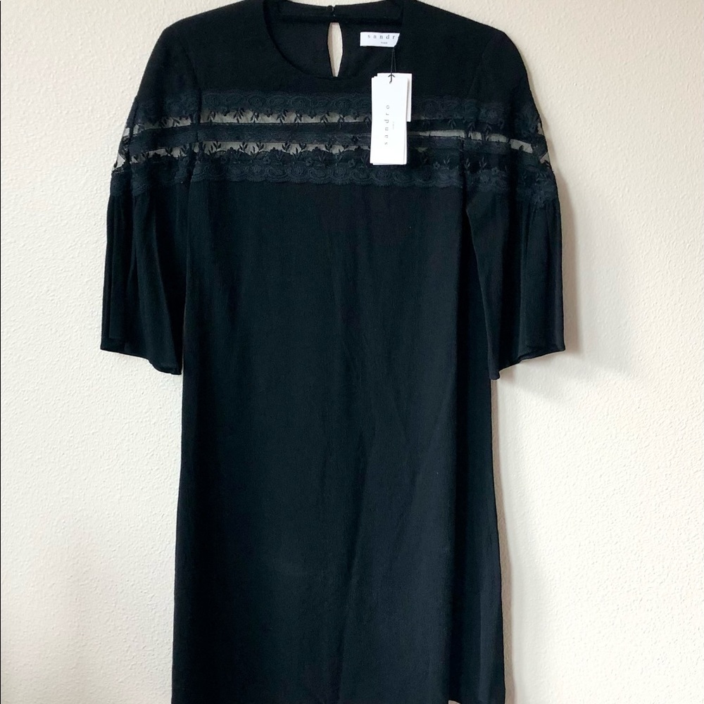 Sandro Black Dress - Picture 4 of 8